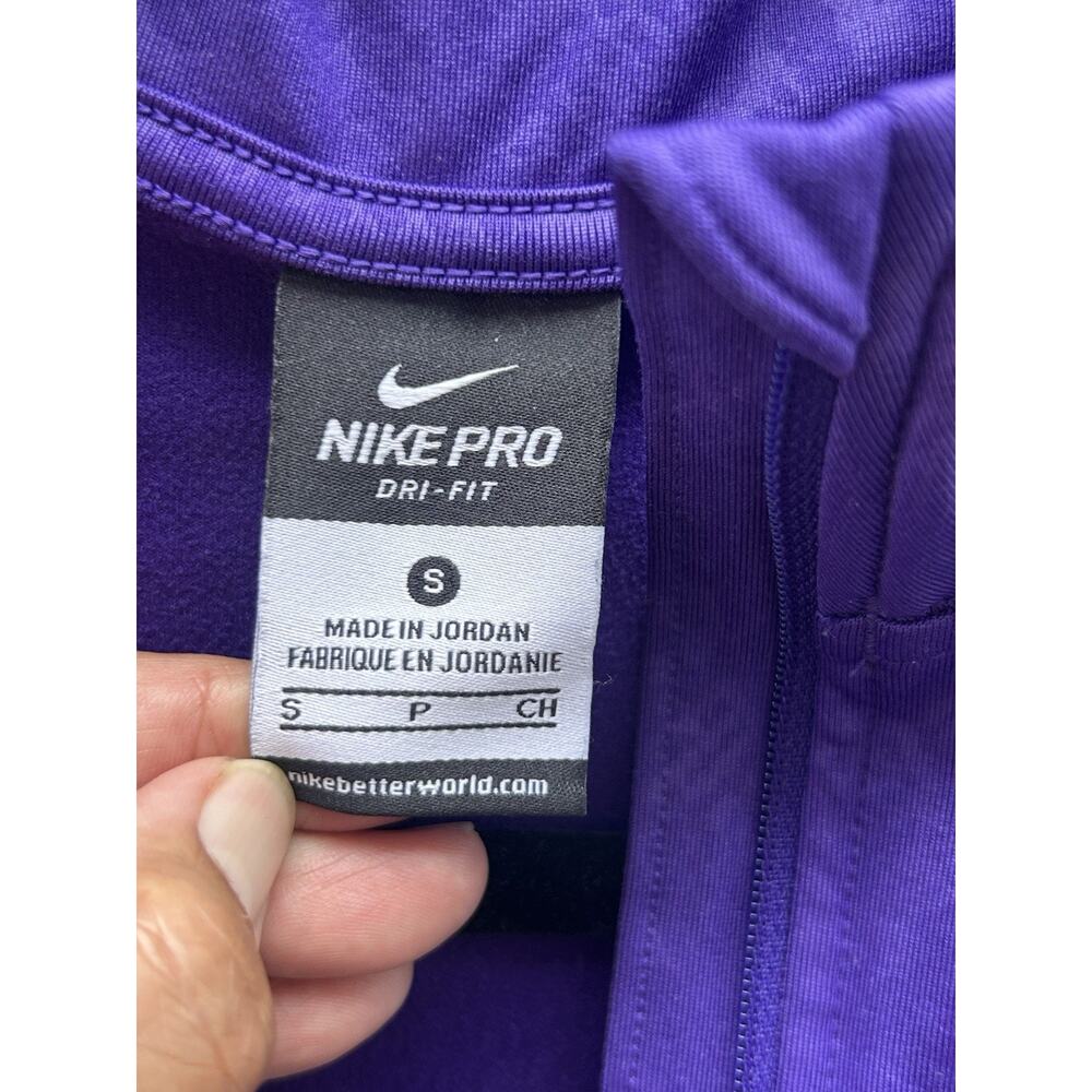 Nike Pro Dri-FIT 1/4 zip athletic pullover. - Picture 2 of 7